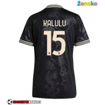 Ženske Nogometnih dresov Juventus Pierre Kalulu #15 Tretji 2025-26 Kratki rokavi